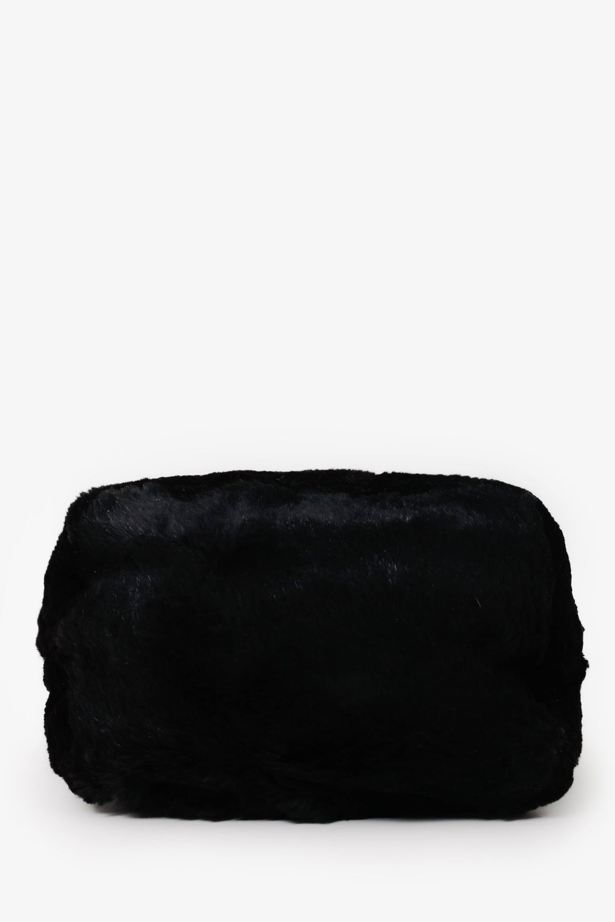 Fendi Black Chinchilla Fur Baguette Hobo Bag Rovelle Bags