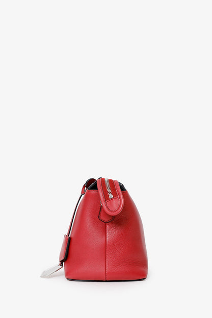 Fendi Red Leather Small By The Way Crossbody Rovelle Bags
