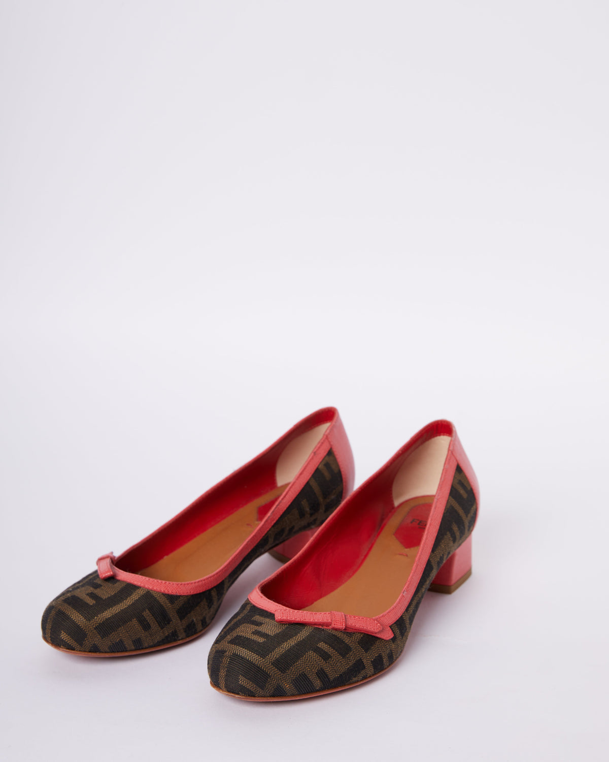 Fendi Zucca Ballet Pumps Rovelle Bags