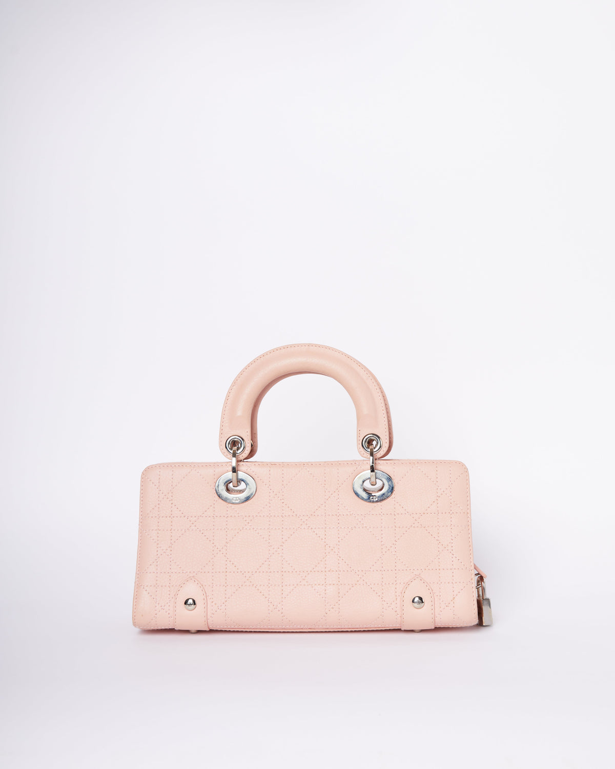 Dior Luxury Leather Handbag Pink Rovelle Bags