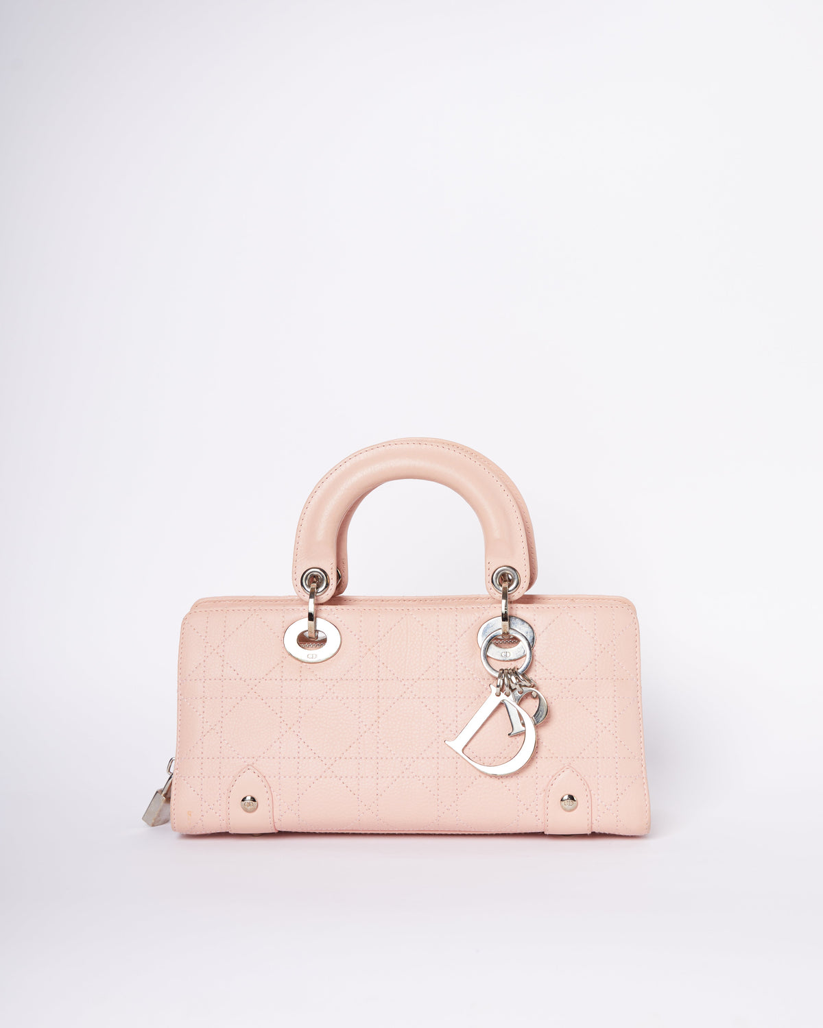 Dior Luxury Leather Handbag Pink Rovelle Bags
