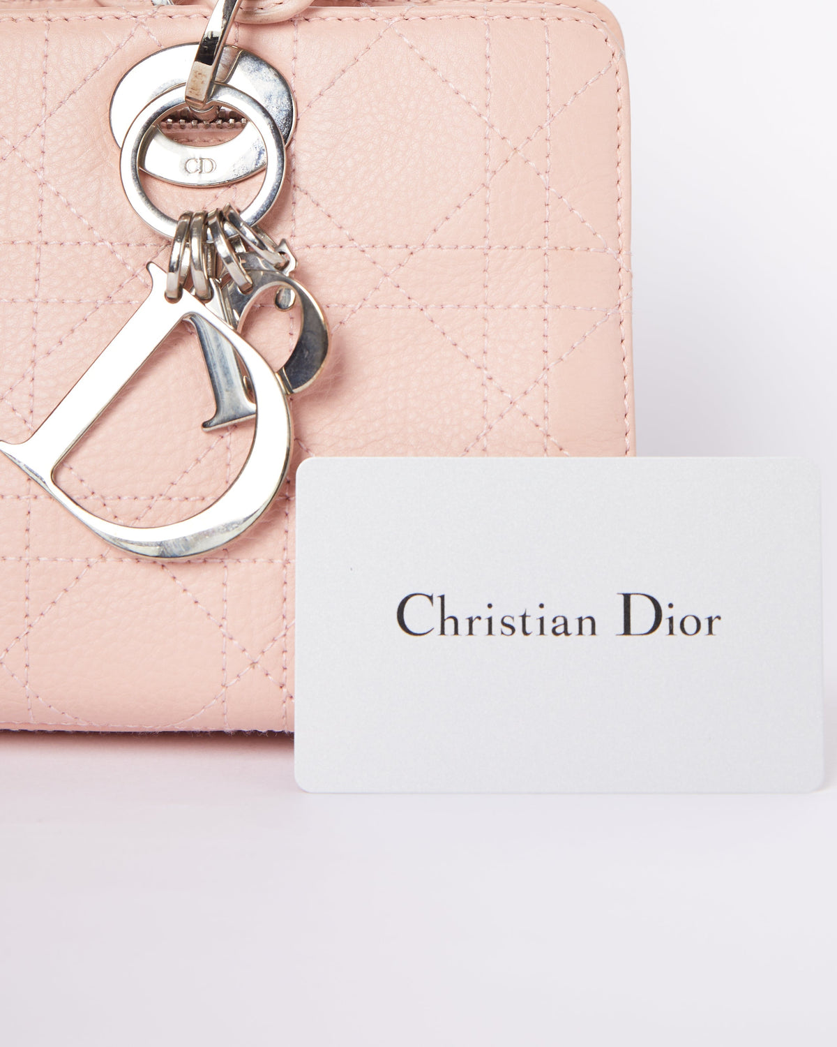 Dior Luxury Leather Handbag Pink Rovelle Bags