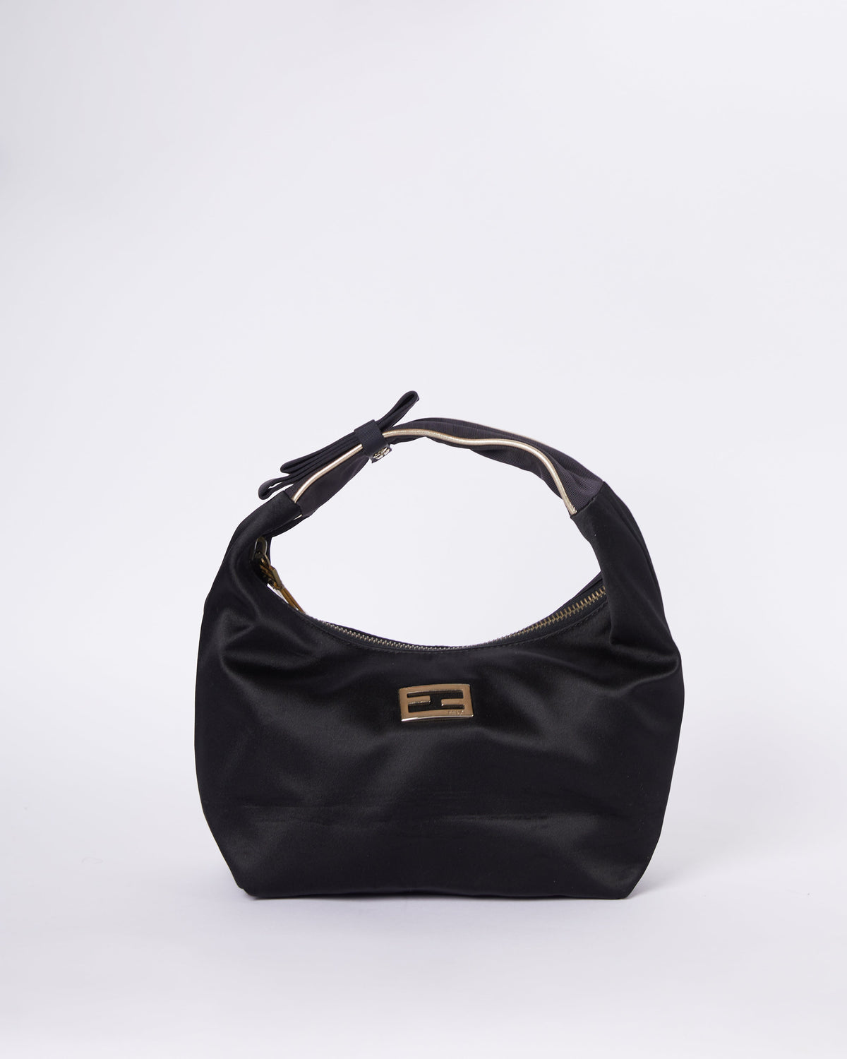 Fendi Satin Mini Hobo Bag Rovelle Bags