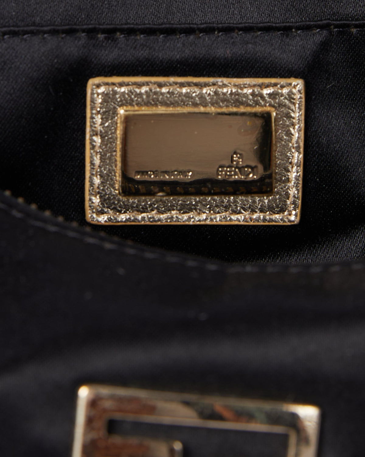 Fendi Satin Mini Hobo Bag Rovelle Bags