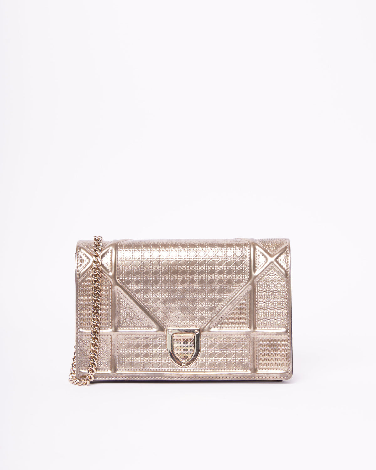 Dior Diorama Crossbody Bag In Silver Rovelle Bags