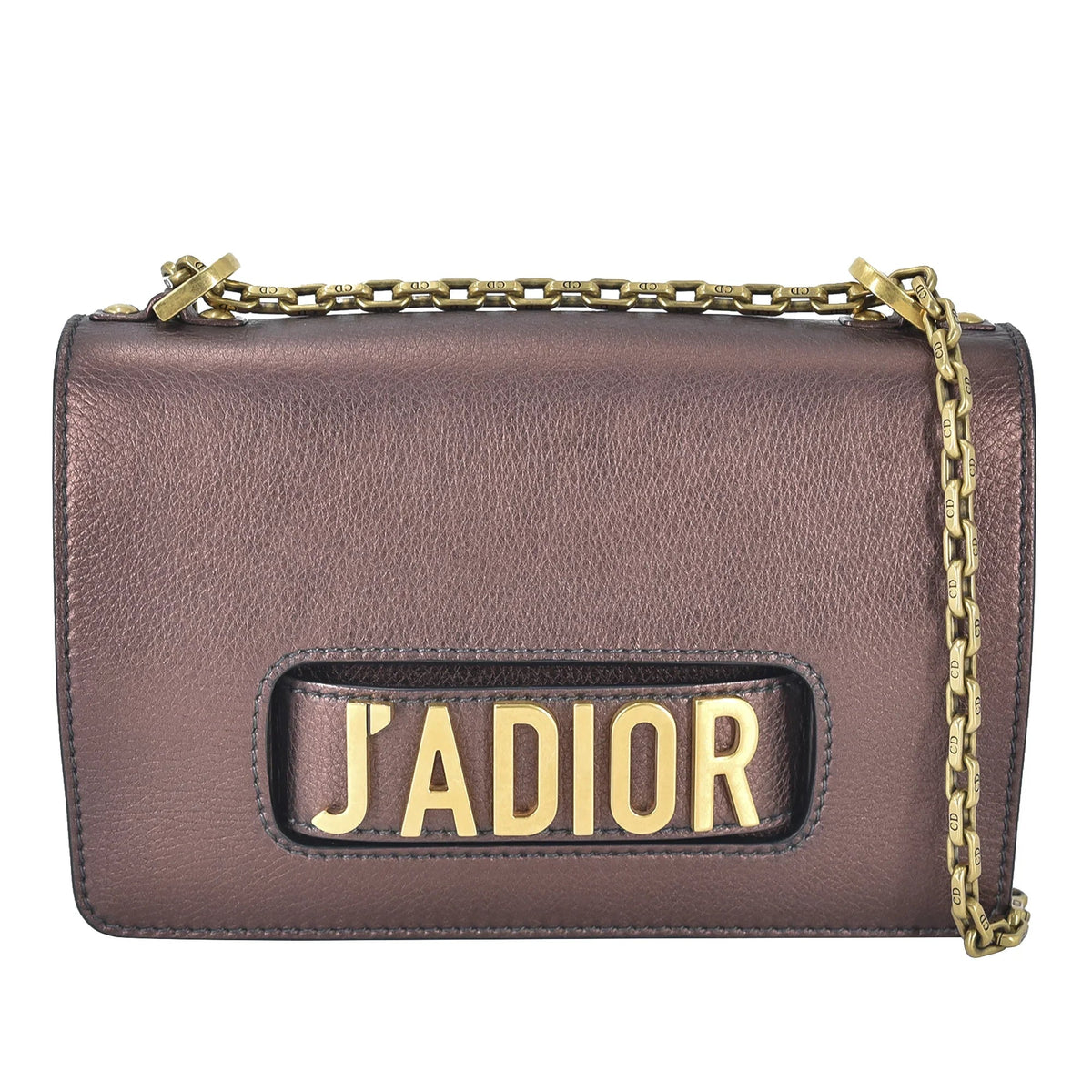 Brown Dior Medium J'Adior Chain Flap Crossbody Bag Rovelle Bags