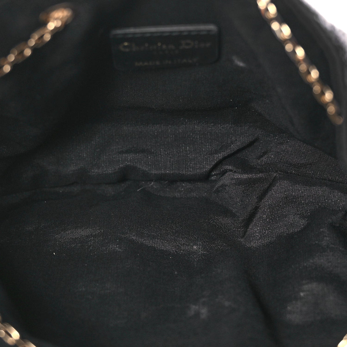 Christian Dior Embroidered Beaded Dream Bucket Bag Black Rovelle Bags