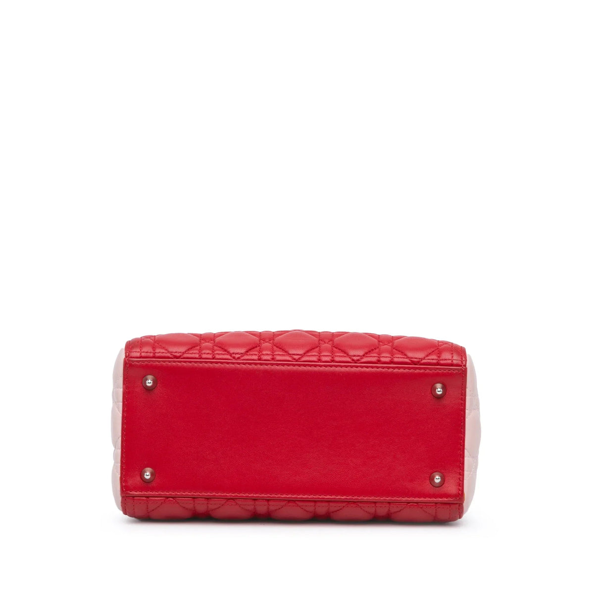 Dior Lady Dior Cannage Red Handbag Cannage Rovelle Bags