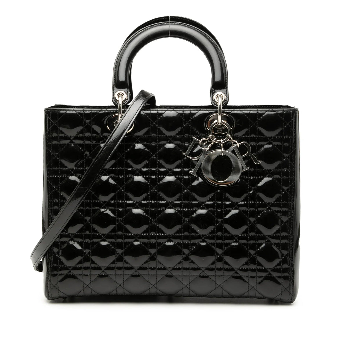 Dior Lady Dior Cannage Black Handbag Rovelle Bags
