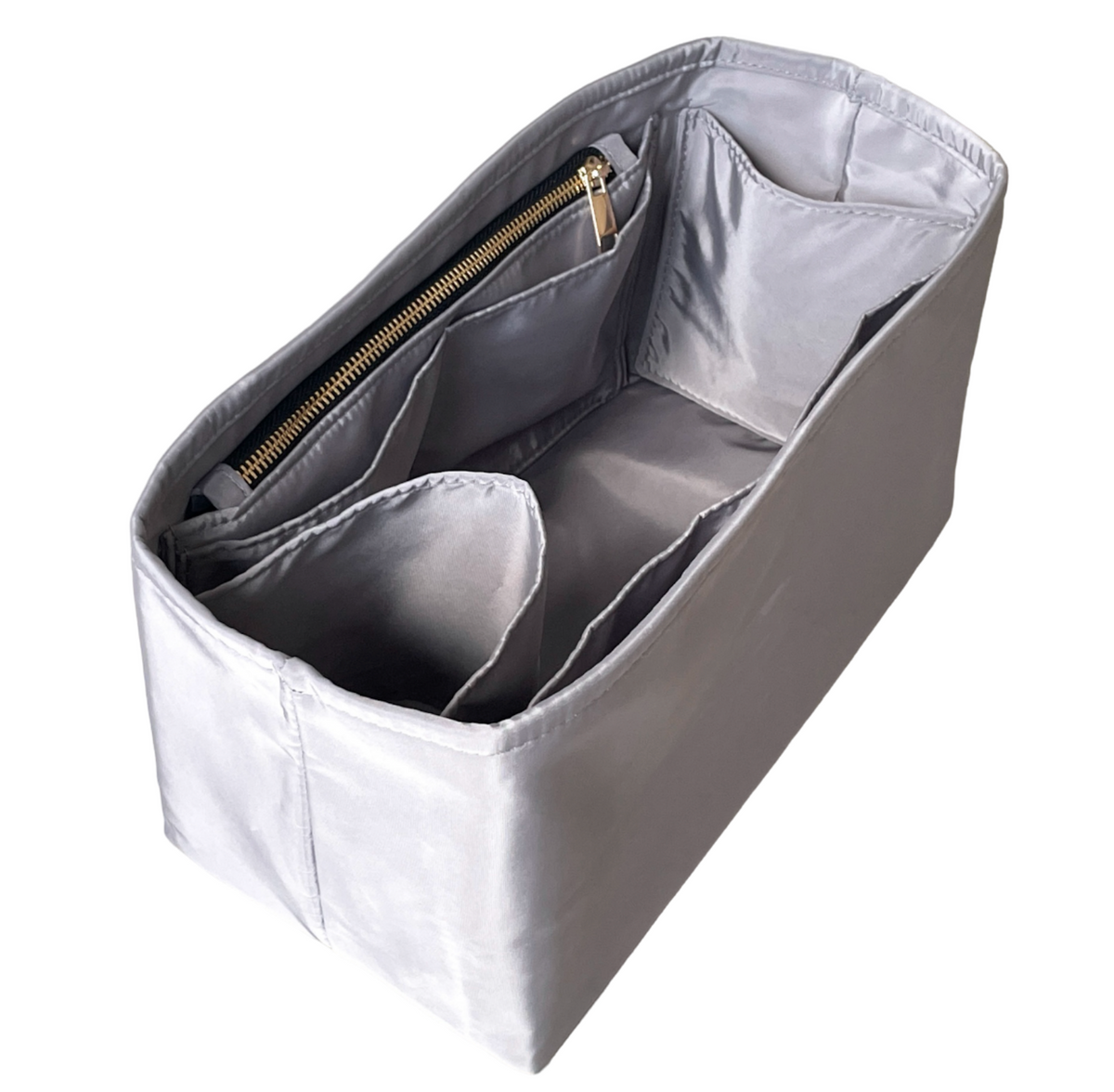 [Fendi Peekaboo X-Lite Large] Waterproof Nylon Bag Organizer - Customized Purse Insert, Tote Liner Protector, Handbag Organiser (Type D, Single Zip) Rovelle Bags