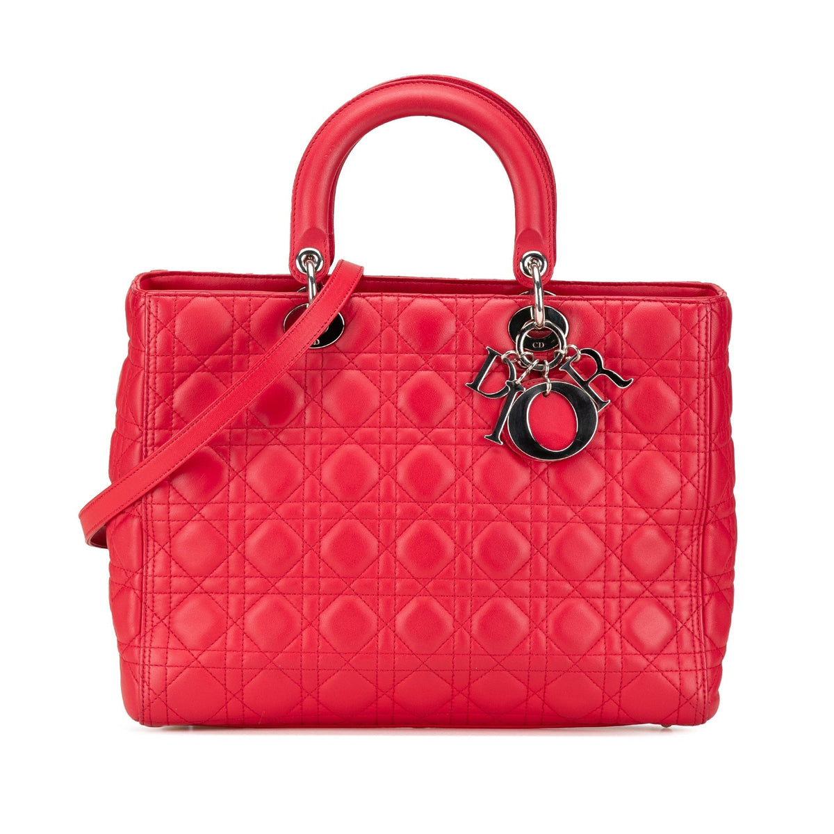 Dior Lady Dior Leather Handbag Rovelle Bags