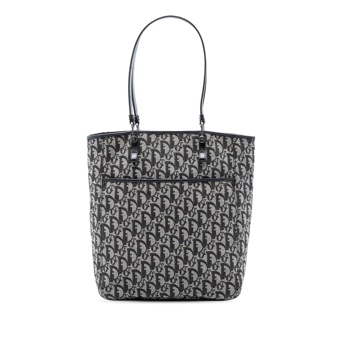Black Dior Diorissimo Trotter Canvas Tote Rovelle Bags