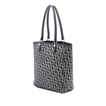 Black Dior Diorissimo Trotter Canvas Tote Rovelle Bags