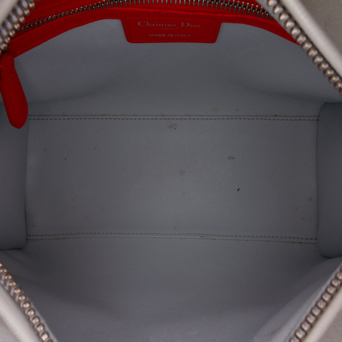 Pink Dior Medium Tricolor Lambskin Cannage Lady Dior Satchel Rovelle Bags