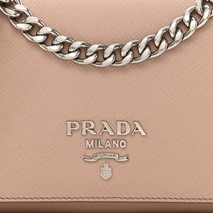 Prada Soft Calfskin Chain Shoulder Bag Rovelle Bags
