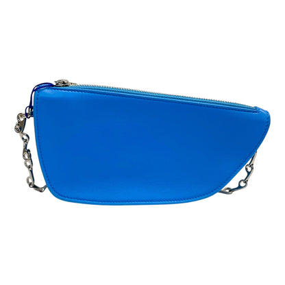 Burberry Micro Shield Blue Crossbody Bag