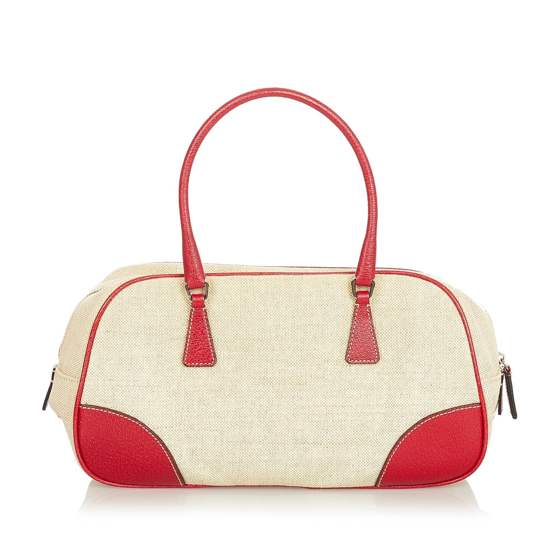 Prada Canapa Bauletto Handbag Style 4 Rovelle Bags