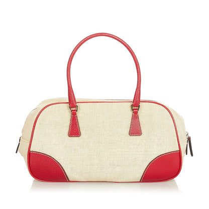Prada Canapa Bauletto Handbag Style 4 Rovelle Bags