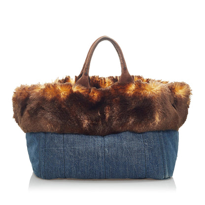 Prada Canapa Logo Tote Handbag Style 3 Rovelle Bags