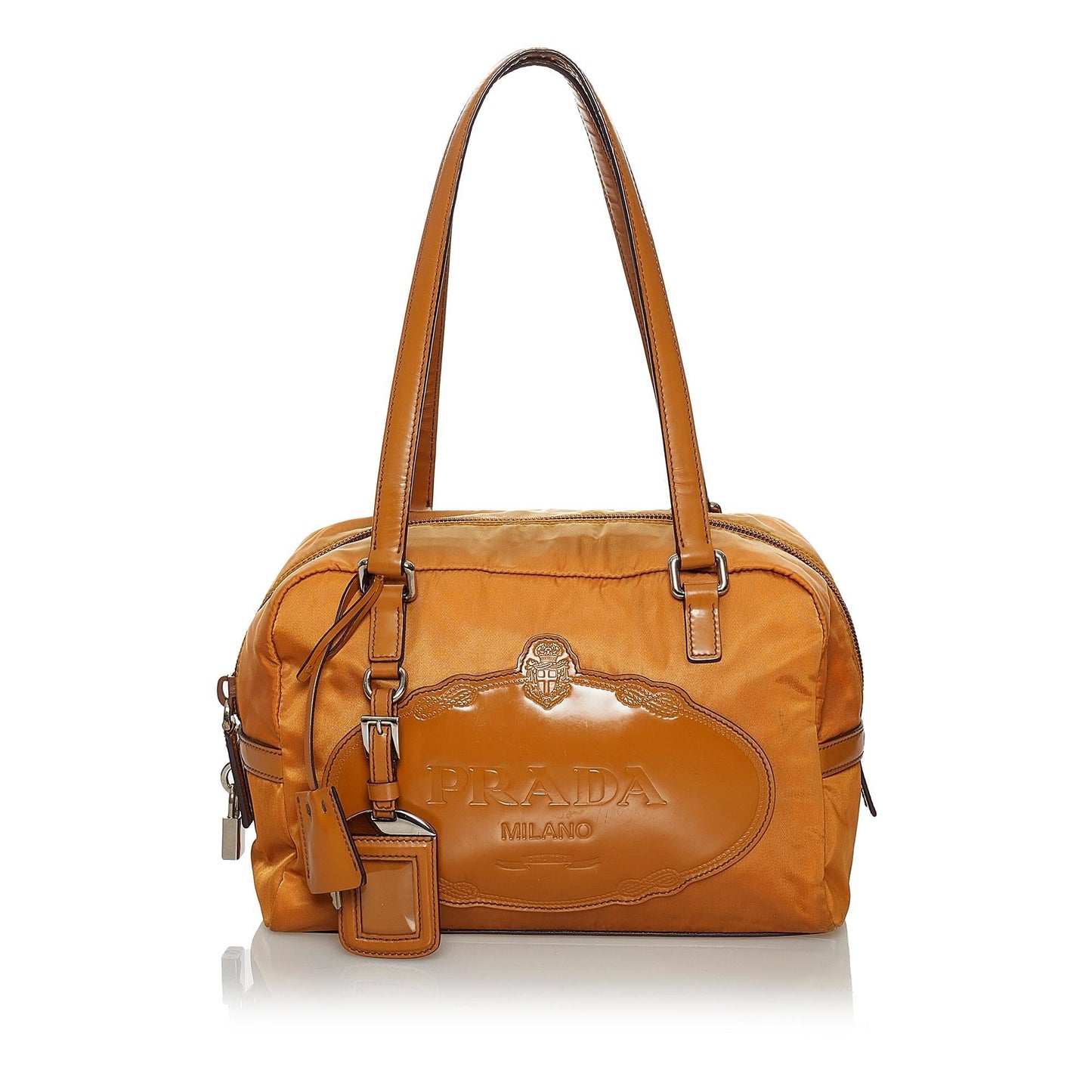Prada Canapa Logo Tessuto Shoulder Bag Rovelle Bags