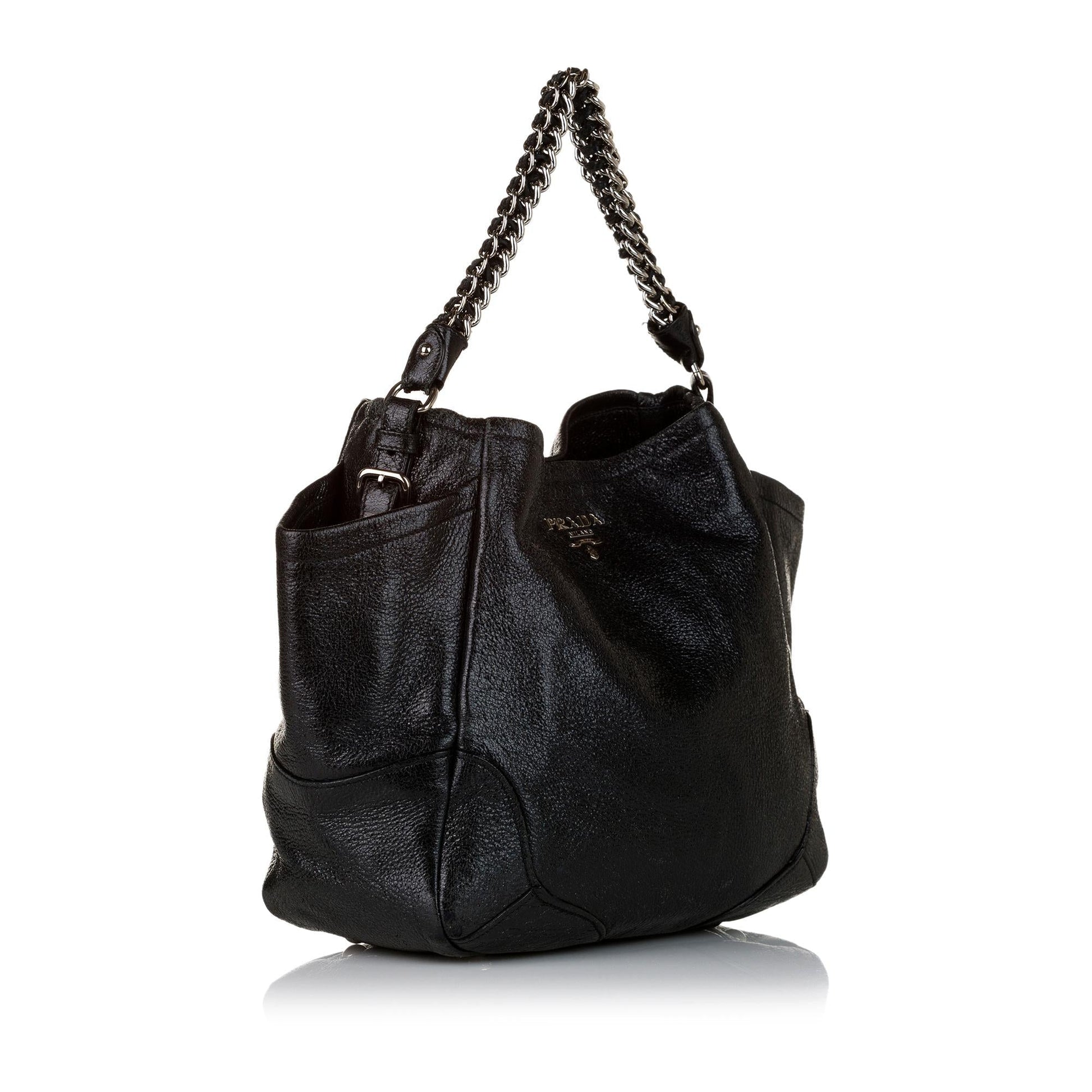 Prada Cervo Lux Tote Handbag Rovelle Bags