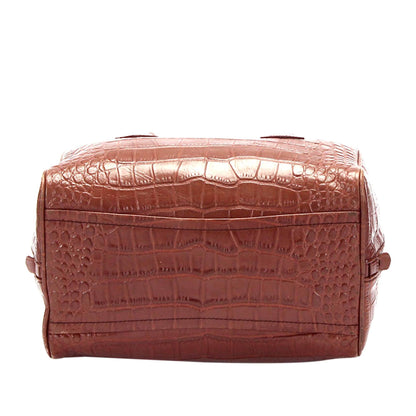 Prada Croc Embossed Leather Handbag Rovelle Bags