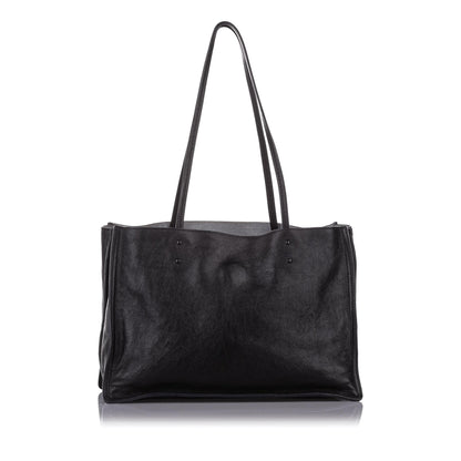 Prada Etiquette Leather Tote Bag Style 2 Rovelle Bags