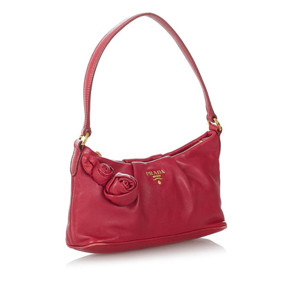 Prada Leather Baguette Handbag Style 4 Rovelle Bags