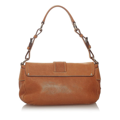 Prada Leather Shoulder Handbag Style 38 Rovelle Bags