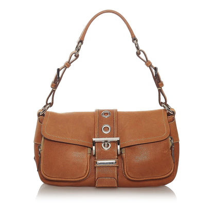 Prada Leather Shoulder Handbag Style 38 Rovelle Bags
