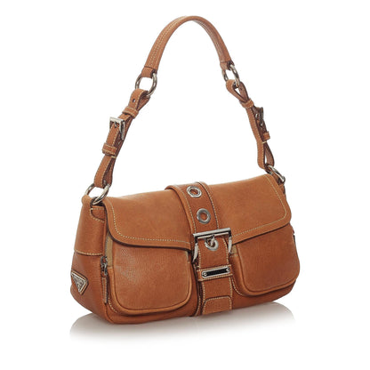 Prada Leather Shoulder Handbag Style 38 Rovelle Bags
