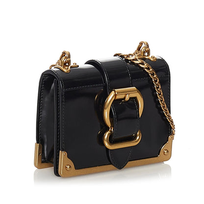 Prada Micro Spazzolato Cahier Crossbody Bag Rovelle Bags