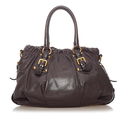 Prada Nappa Gaufre Satchel Style 14 Rovelle Bags