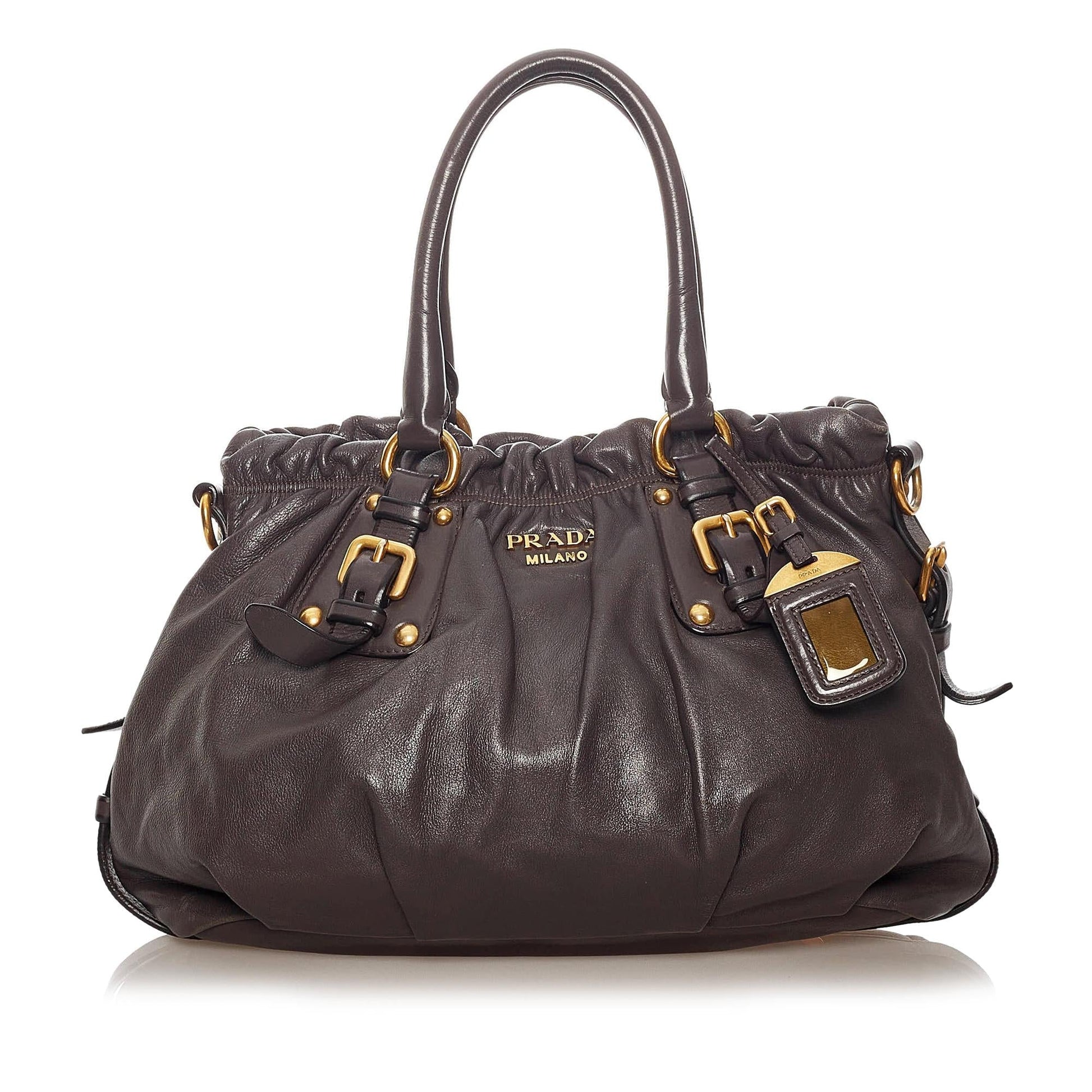 Prada Nappa Gaufre Satchel Style 14 Rovelle Bags