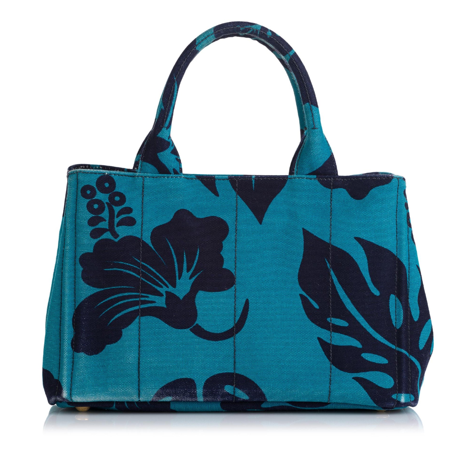 Prada Printed Canapa Satchel Rovelle Bags