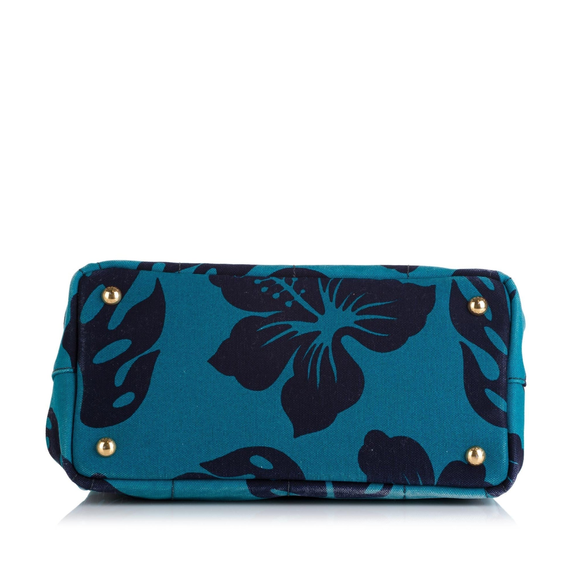 Prada Printed Canapa Satchel Rovelle Bags