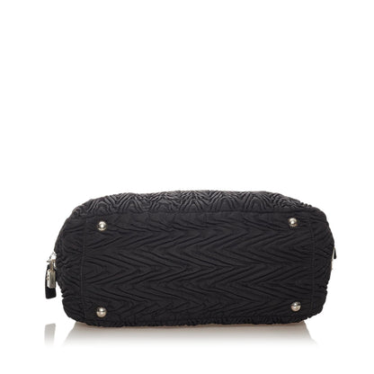 Prada Ruffled Tessuto Handbag Rovelle Bags