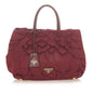 Prada Ruffled Tessuto Tote Bag Rovelle Bags