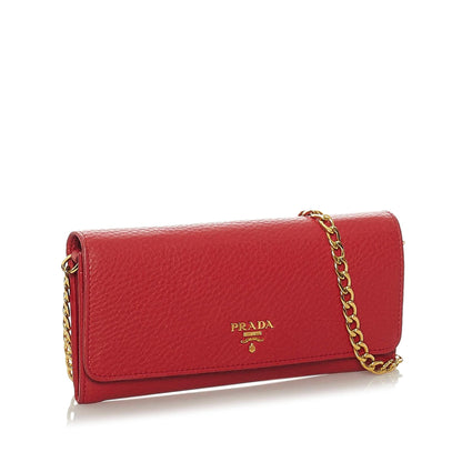 Prada Saffiano Leather Wallet on Chain Handbag Rovelle Bags