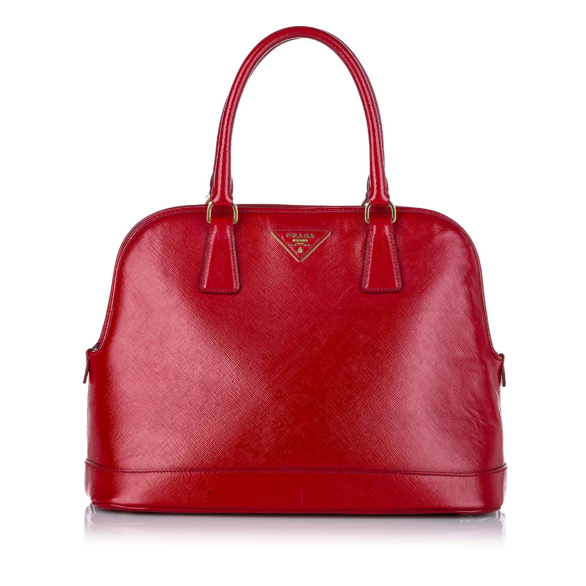 Prada Saffiano Lux Handbag Rovelle Bags