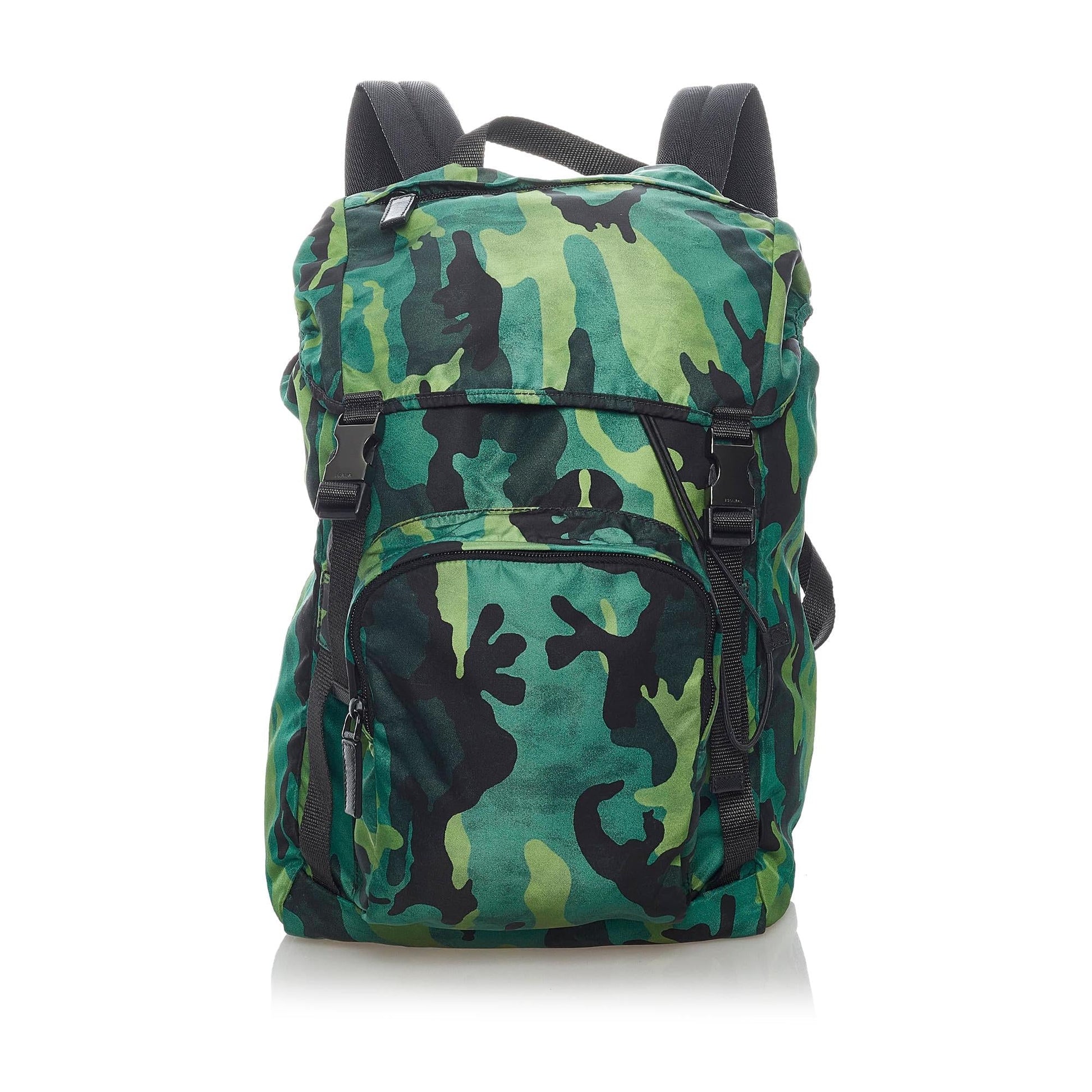 Prada Tessuto Camouflage Backpack Style 3 Rovelle Bags