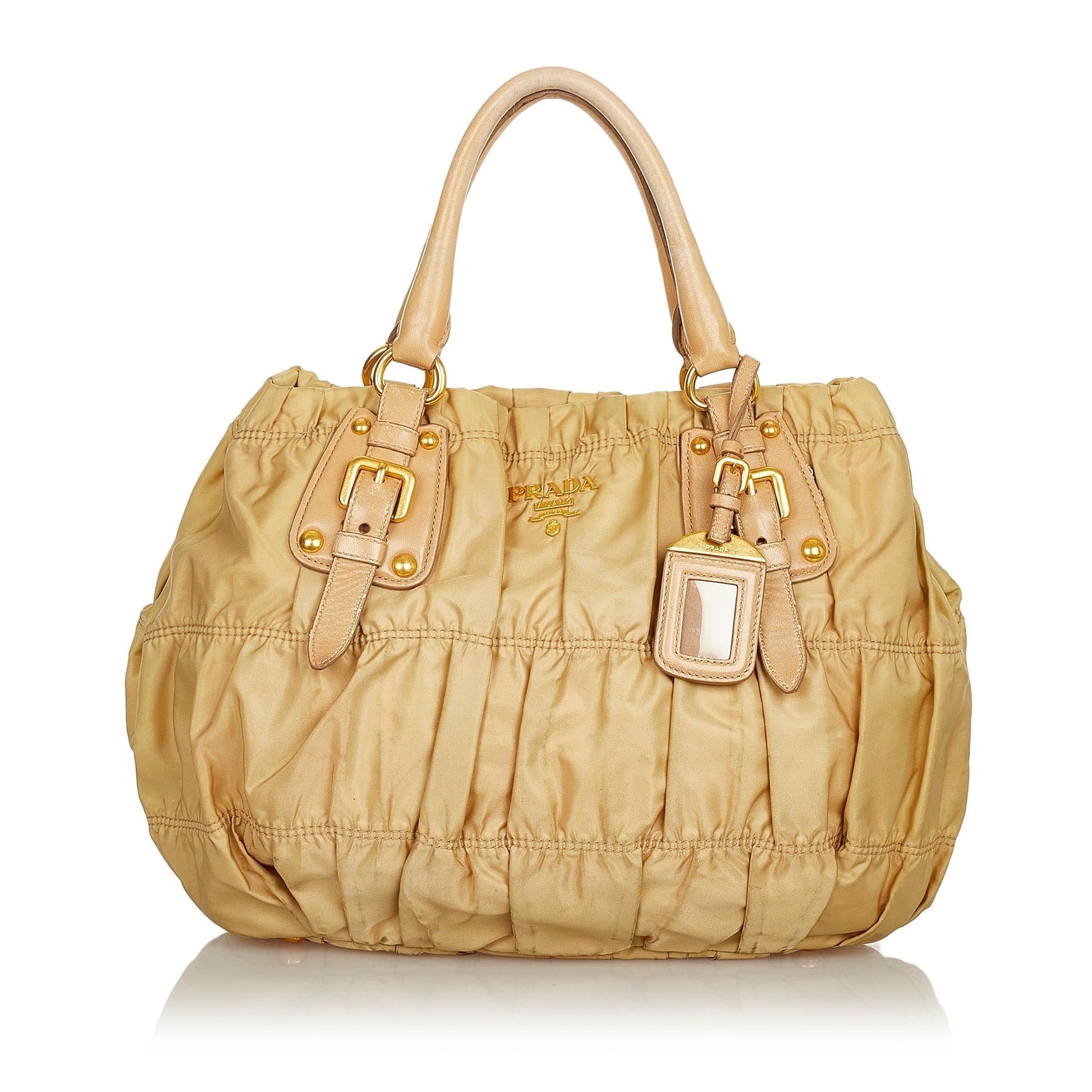 Prada Tessuto Gaufre Satchel Style 23 Rovelle Bags