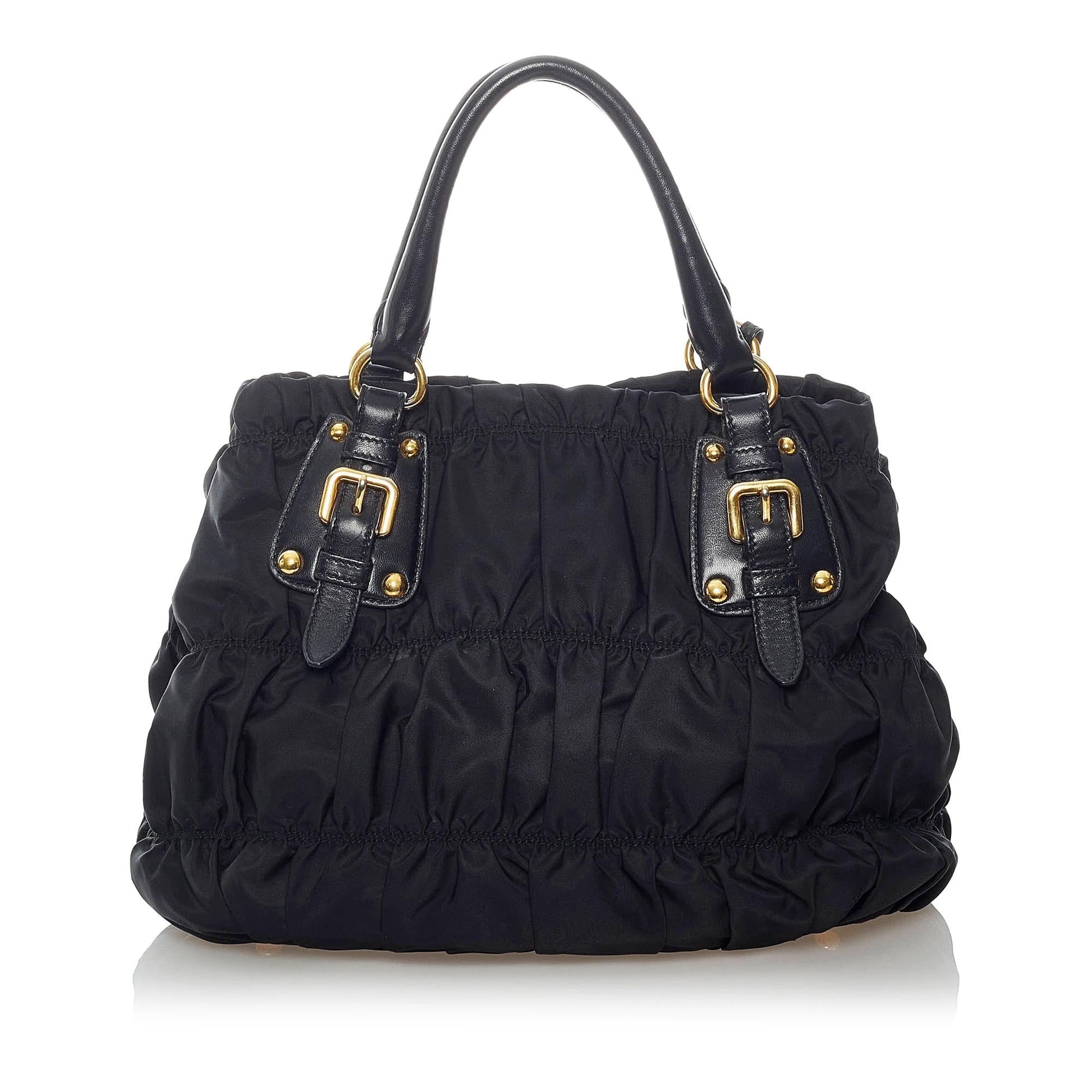 Prada Tessuto Gaufre Satchel Style 11 Rovelle Bags