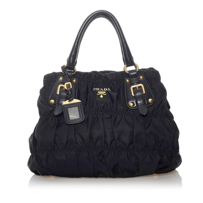 Prada Tessuto Gaufre Satchel Style 11 Rovelle Bags