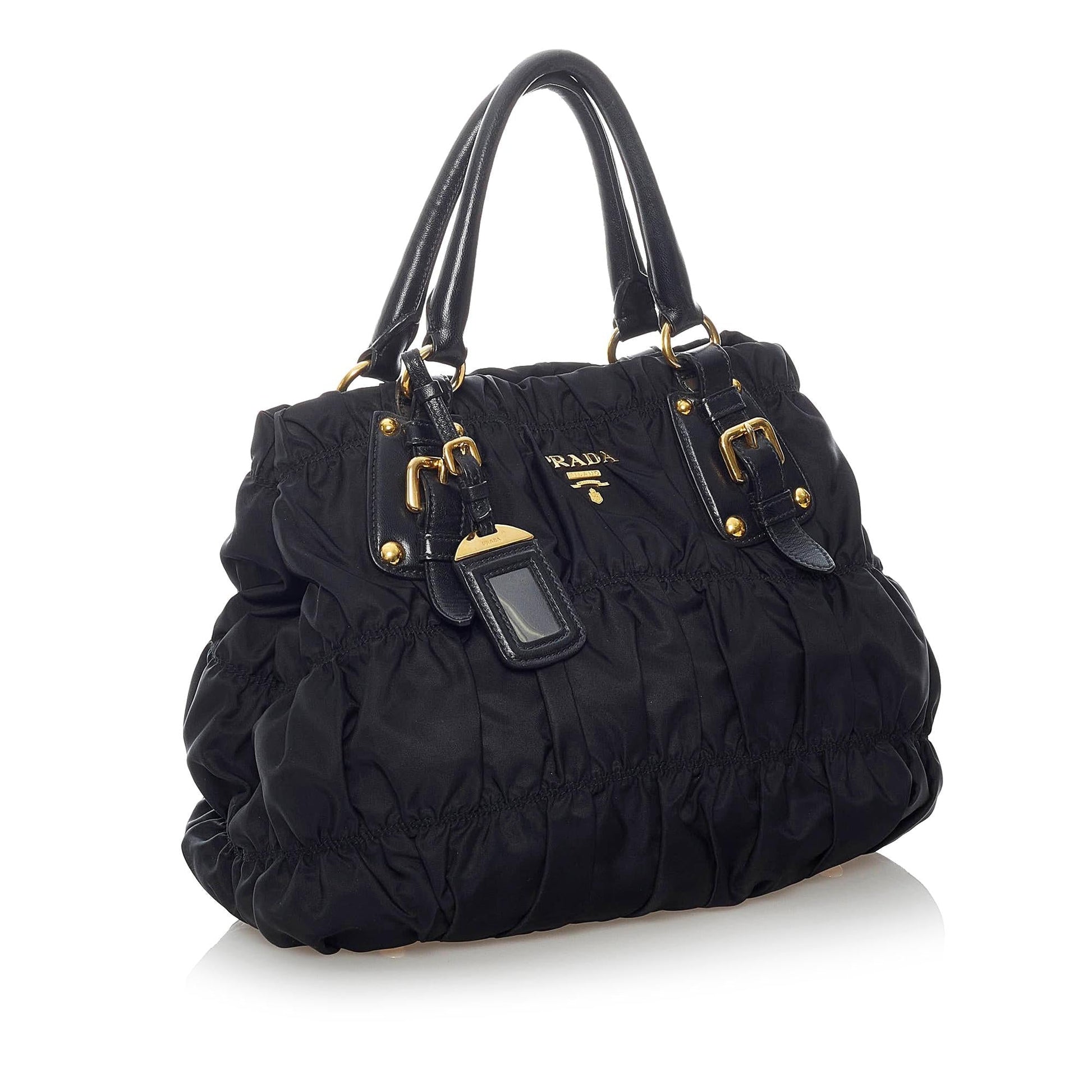 Prada Tessuto Gaufre Satchel Style 11 Rovelle Bags