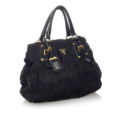 Prada Tessuto Gaufre Satchel Style 11 Rovelle Bags