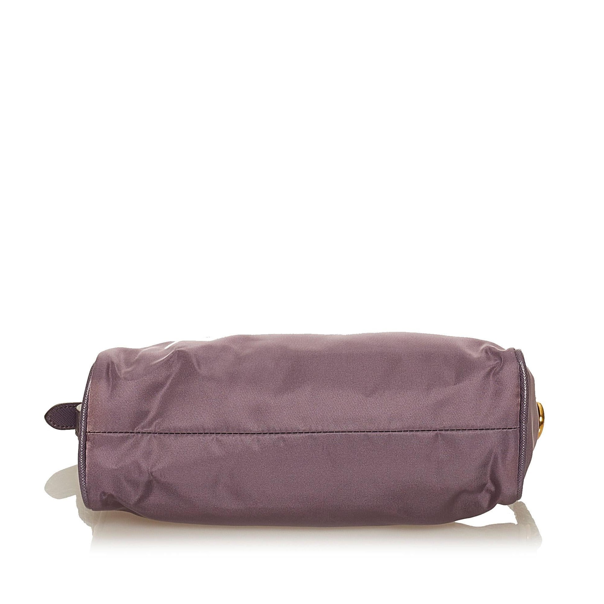 Prada Tessuto Sacca Sottospalla Baguette Handbag Rovelle Bags