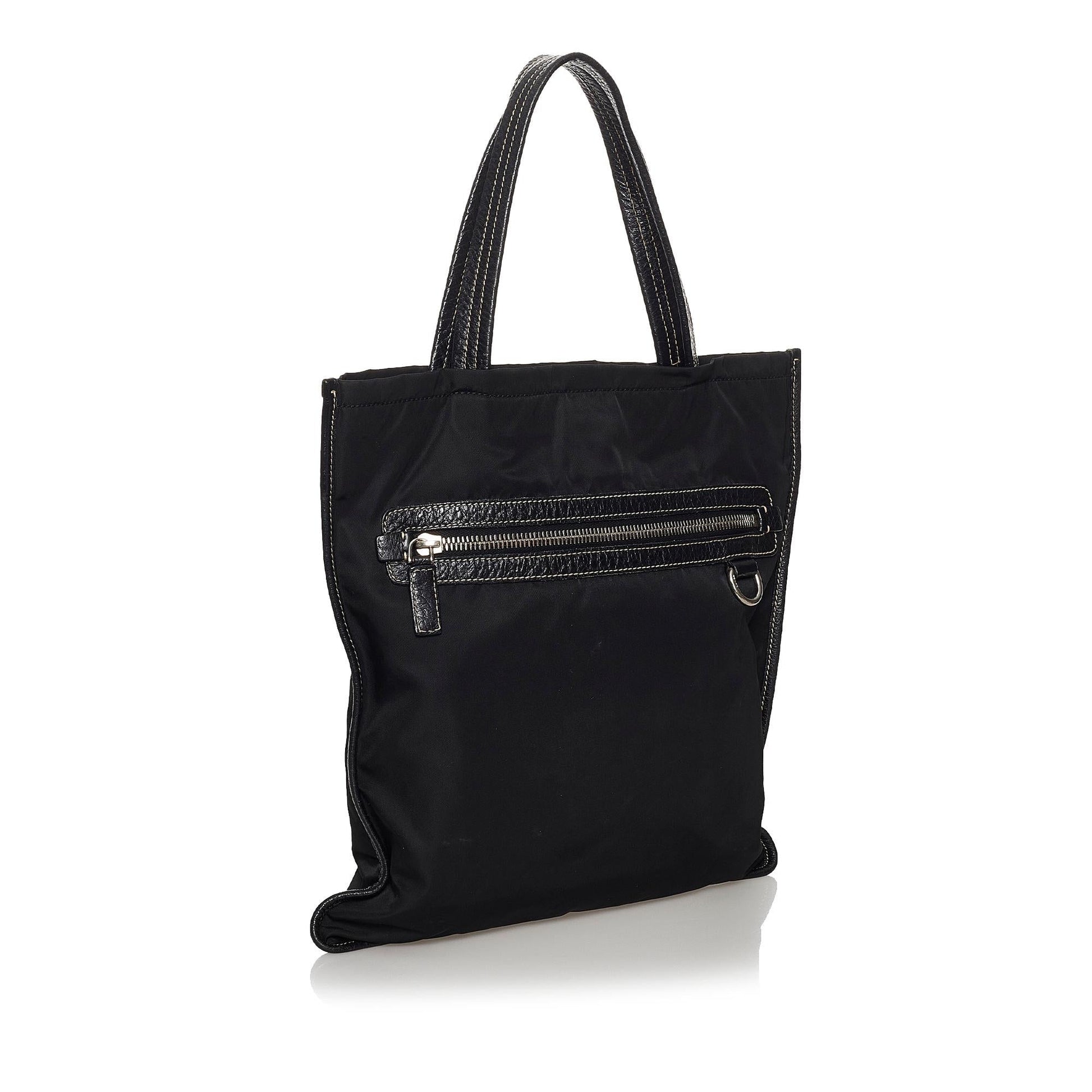 Prada Tessuto Tote Handbag Style 12 Rovelle Bags