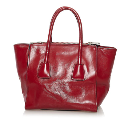 Prada Twin Pocket Leather Handbag Style 3 Rovelle Bags