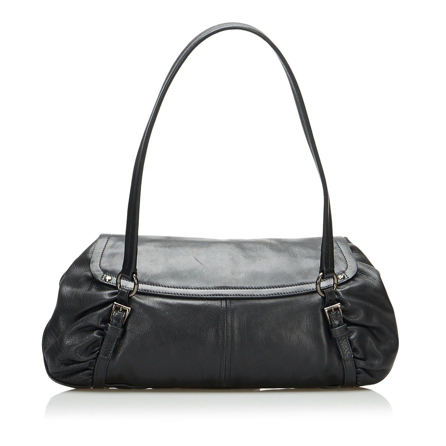 Prada Vitello Daino Easy Sound Lock Shoulder Bag Rovelle Bags